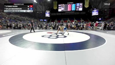 113 lbs Champ. Rd Of 32 - Lytning Hazen, CA vs Dylan Nieuwenhuis, MI