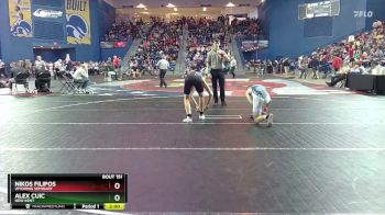 113 lbs Champ. Round 1 - Alex Cuic, New Kent vs Nikos Filipos, Wyoming Seminary