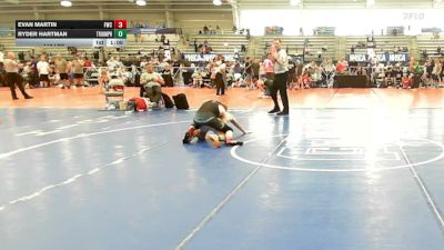 113 lbs Rr Rnd 2 - Evan Martin, Freakztyle Wild Cards - HSB vs Ryder Hartman, Triumph White - HSB