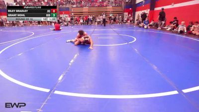 126 lbs Round Of 16 - Grant Wohl, Bixby HS Boys vs Riley Bradley, Jenks