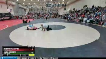 138 Boys Quarterfinal - Alex Herrera, Pine Creek vs Kaeden Martinez, Moffat County