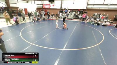 45 lbs Semifinal - Nawai Naki, Westlake vs Ramsi Thacker, Altamont