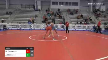 182 lbs 5th Place - Matthew Furman, Young Guns Black vs Jared Simma, Team Shutt South