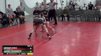 90 lbs Placement Matches (8 Team) - Anthony Curlo, M2 Blue (NJ) vs ANDREW MLYNARCZYK, West Shore Wrestling Club
