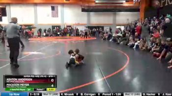 Quarterfinal - Ashton Andersen, Big Game Wrestling vs Mackson Meyer, Midland Little Eagles