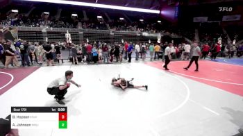 73 lbs Consi Of 4 - Bennett Hopson, Sturgis WC vs Abel Johnson, Project Wrestling