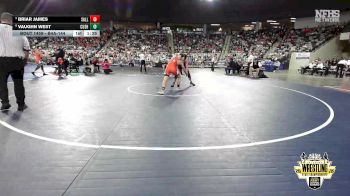 B4A-144 lbs Cons. Semi - Briar James, Sallisaw vs Vaughn West, Cushing