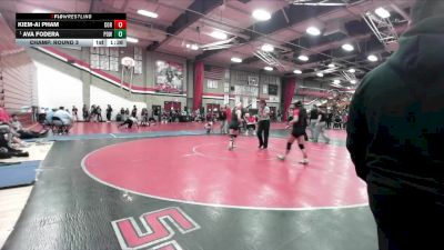 105 lbs Champ. Round 3 - Ava Fodera, Poway vs Kiem-Ai Pham, Corona