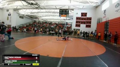 126A Round 1 - Matthew Mogan, Laurel vs Ethan Crow, Thermopolis