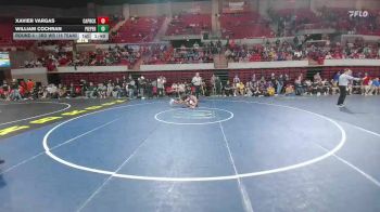 165 lbs Round 4 - 3rd Wb (16 Team) - William Cochran, Comal Pieper vs Xavier Vargas, Amarillo Caprock