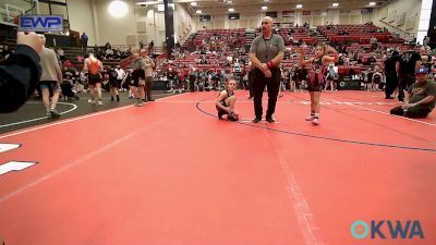 65 lbs Rr Rnd 3 - Saige Franklin, Sisters On The Mat Purple vs Alicen Quillin, Husky Girls