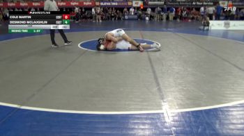 197 lbs Semis (4 Team) - Ryan Rainey, Central vs Josh Negron, Castleton