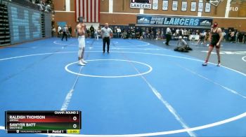 144 lbs Champ. Round 2 - Sawyer Batt, Westfield vs Raleigh Thomson, Uintah