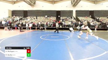 115-H lbs Consi Of 8 #1 - Hank Mulligan, Shore Thing WC vs Reid Buzby, North Hunterdon, NJ