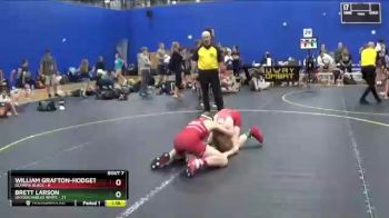 101 lbs Round 3 (6 Team) - Brett Larson, Untouchables White vs William Grafton-Hodgetts, Olympia Black