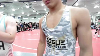 153 lbs 5th Place - Xavier Hendon, Rogue Wrestling Club-HS vs Cooper Thompson, Indiana Outlaws White-HS