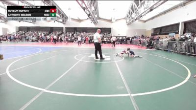 47-T lbs Quarterfinal - Hutson Rupert, Shore Elite Wrestling Club vs Anthony Nelson, Pohatcong