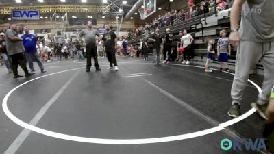 46 lbs Quarterfinal - Jepsen England, Comanche Takedown Club vs Caelan Newcomb, Noble Takedown Club