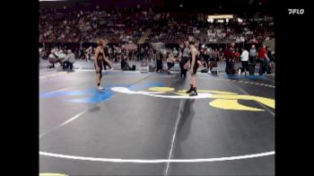 6A 98 lbs Cons. Round 2 - Connor Jellison, Ridgevue vs Jaysun Dustin, Highland-P
