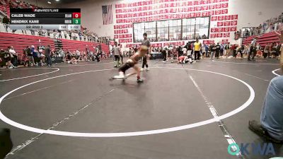 52 lbs Rr Rnd 2 - Caleb Wade, Blanchard Wrestling Club vs Hendrix Kane, Rough Riders