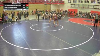 150 lbs Quarterfinal - Eddie Cormier-Higgins, Enumclaw vs Artem Bikmurzin, Newberg