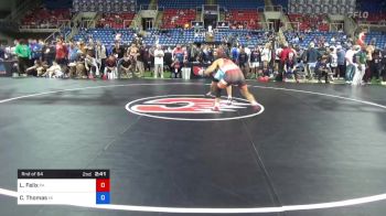 160 lbs Rnd Of 64 - Luca Felix, Pennsylvania vs Cory Thomas, Michigan