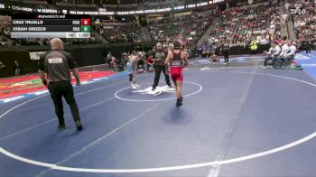 113-3A Quarterfinal - Josiah Orozco, Fort Lupton vs Cruz Trujillo, Pueblo Centennial