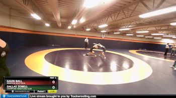 106 lbs Cons. Round 2 - Dallas Zobell, Champions Wrestling Club vs Gavin Ball, Riverton Wolf Pack