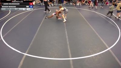 138 lbs Champ. Round 2 - Jaden Neunsinger vs Mason Moscho, Pinnacle