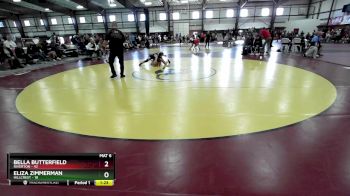 115 lbs Semifinal - Eliza Zimmerman, Hillcrest vs Bella Butterfield, Riverton