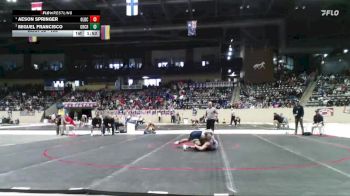 126 lbs Champ. Round 1 - Miguel Francisco, Great Crossing vs Aeson Springer, Oldham County