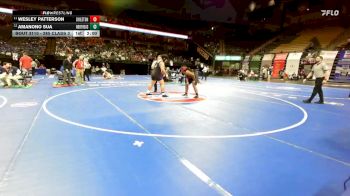 285 Class 3 lbs Champ. Round 1 - Wesley Patterson, Sikeston vs Amanono Sua, Northeast (Kansas City)