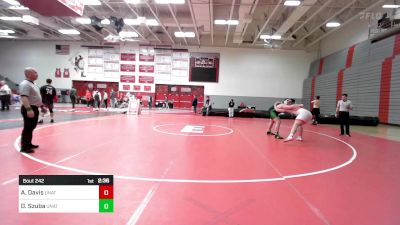 285 lbs Final - Ashton Davis, UNATT - Cornell vs David Szuba, UNATT - Rider University