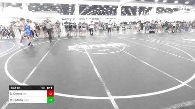 113 lbs Final - Chrystian Owens, No Team vs Ricardo Poolaw, Juggernaut WC