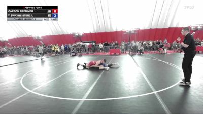165 lbs Champ. Round 2 - Carson Bremmer, Askren Wrestling Academy vs Swayne Stencil, Wisconsin