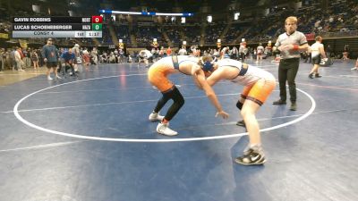 172 lbs Consy 4 - Gavin Robbins, Northern Tioga vs Lucas Schoeneberger, Nazareth