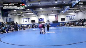 Girls 235 lbs Cons. Round 2 - McKinlee Evans, East Central High School Girls vs Megan Abercrombie, Purvis HS