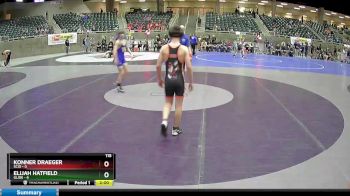 115 lbs Round 2 (4 Team) - Elijah Hatfield, Glide vs Konner Draeger, Scio