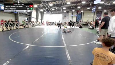 127 lbs Rr Rnd 1 - Christopher Carbone, Shore Thing Beach vs Lucas Reeves, Revival Orange