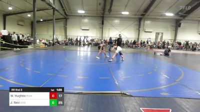 105 lbs Rr Rnd 3 - Will Hughes, Roundtree Wrestling Academy vs Jestin Seiz, Level Up Wrestling Center