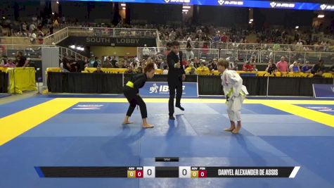 Danyel Alexander De Assis vs Chase Oake 2025 Pan Kids Jiu-Jitsu IBJJF Championship