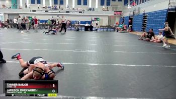 56 lbs Round 4 - Tanner Bailor, Canes vs Jameson Duckworth, Pinning Pythons