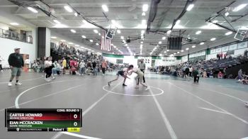 150 lbs Cons. Round 5 - Carter Howard, Neosho Wrestling vs Eian Mccracken, Ozark Wrestling