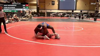 285 lbs Consi Of 4 - Riley McPherson, Brown vs Jams Blackman, George Mason University - Unatt