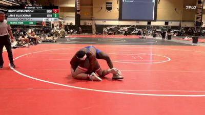 285 lbs Consi Of 4 - Riley McPherson, Brown vs Jams Blackman, George Mason University - Unatt