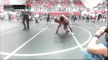 120 lbs Rr Rnd 3 - Jacob Diaz, Yukon Wrestling Academy vs Yayo Varela, Chickasha Youth Wrestling