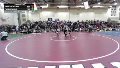 157 lbs Round Of 16 - Hector Aponte, Montville/Plainfield vs Andrew King, Daniel Hand