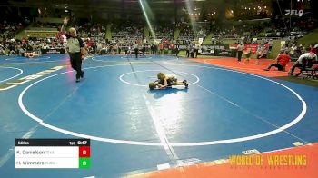 50 lbs Quarterfinal - Kyleigh Danielson, Texas Elite vs Harper Wimmers, Pursuit