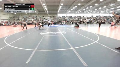 160 lbs Round Of 128 - William Cadden, PA vs Cole Chase, MA