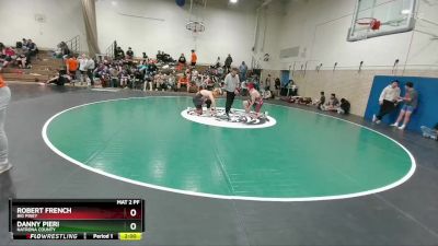 190 lbs Quarterfinal - Danny Pieri, Natrona County vs Robert French, Big Piney